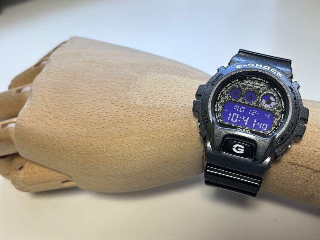G-SHOCK/メタリック/スター/ビンテージ/DW-6900/三つ目/シルバー