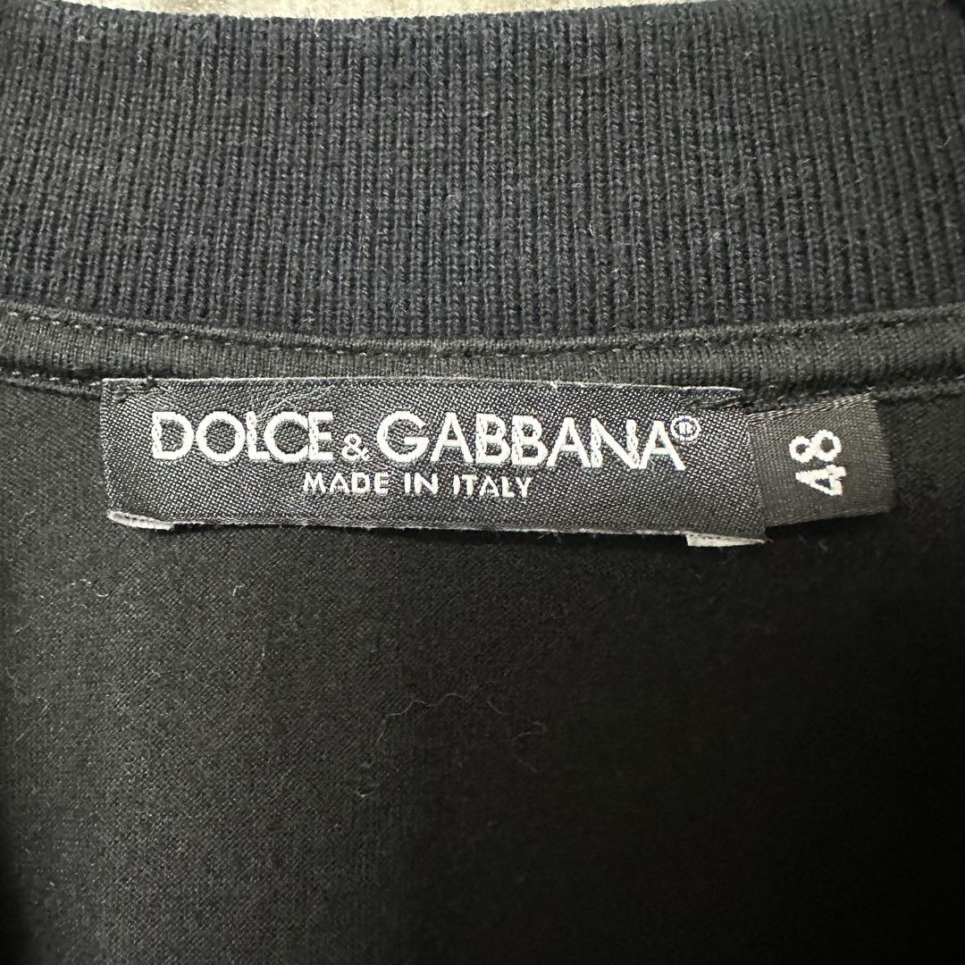 【超希少◎】DOLCE&GABBANA　ポロシャツ　プレート　完売モデル◎ DOLCE&GABBANA ドット柄ポロシャツ Lサイズ 52 - メルカリ