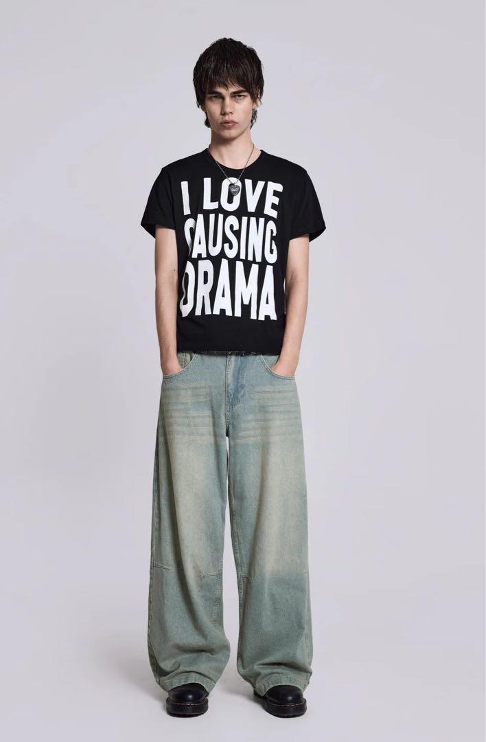 好評 JADED LONDON COLOSSUS JEANS バギーデニム W30 - パンツ パンツ