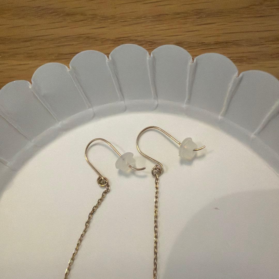 正規品HARIO Lampwork Factory ピアス ゴールド10K 正規品HARIO Lampwork Factory ピアス ゴールド10K