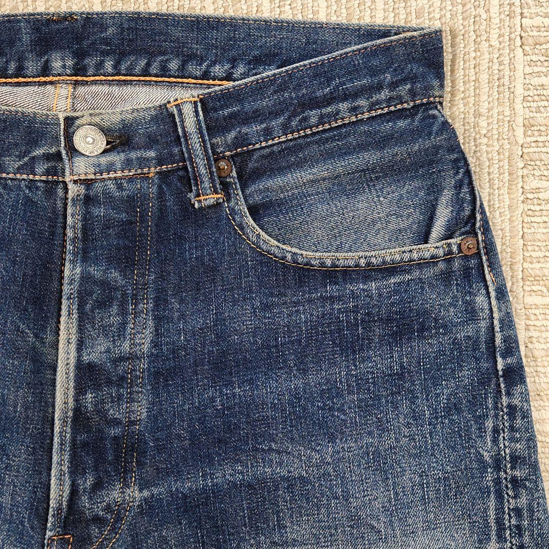 WAREHOUSE ウエアハウス Lot1000 デニムパンツ 美色 W32 画像7