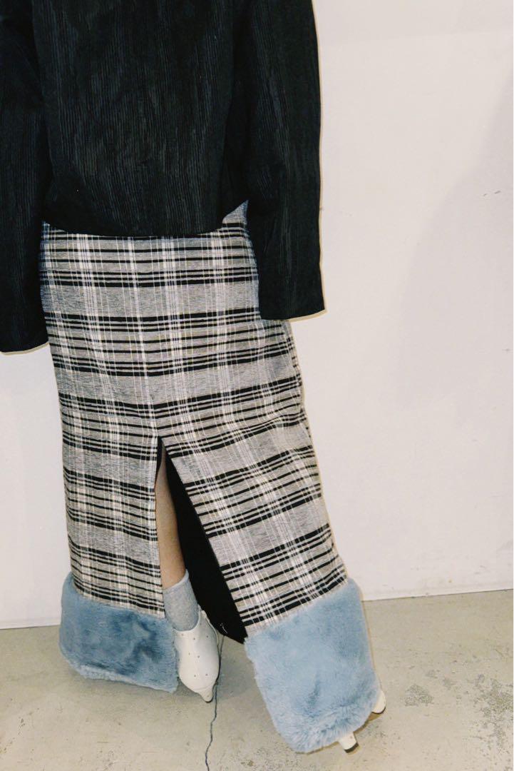 Kastane♡GHOSPELL♡Kora Check Midi Dress