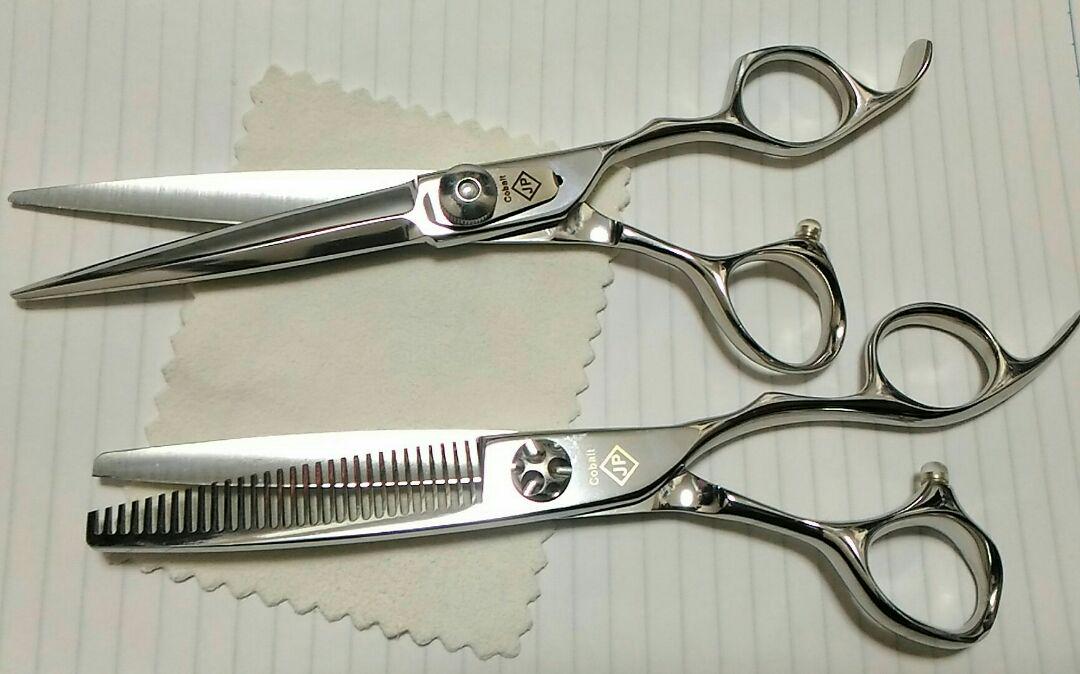 人気商品は シザー\u0026セニング切れ味良好プロ用ハサミ美容師トリマートリミングペット動物7インチ - 店舗用品
