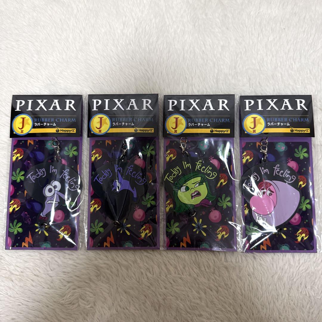 PIXAR ハッピーー番くじ 4点セット! PIXAR 一番くじストラップ 4個セット - メルカリ