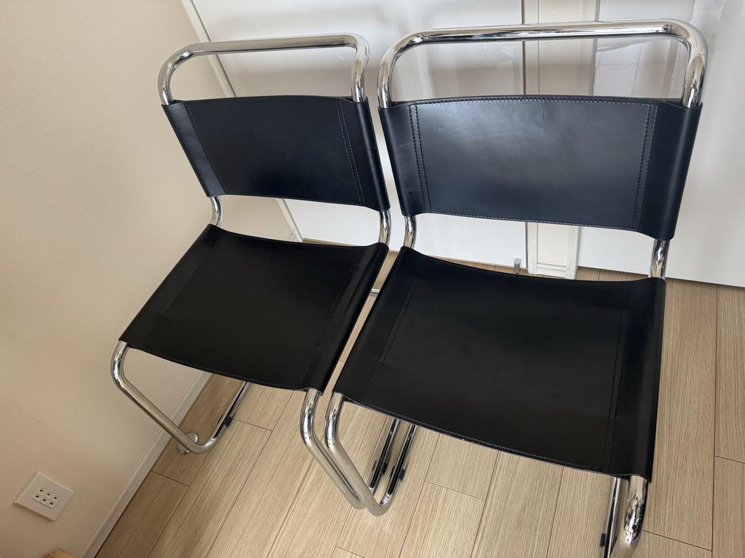 マルトスタム　カンティレバーチェア　② マルト・スタム/カンティレバーチェアCantileverChair【レザー