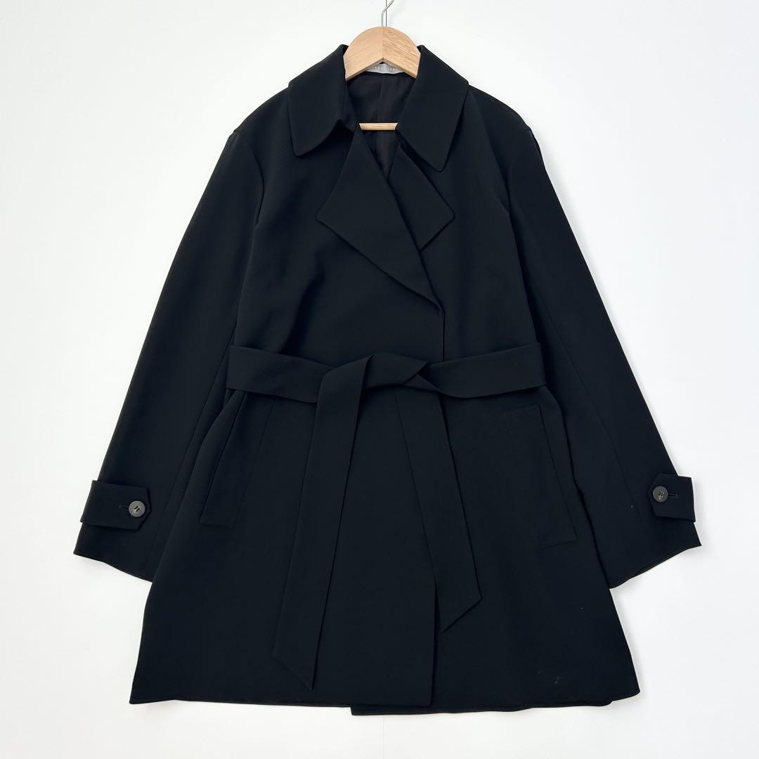 今季✨theoryluxe Luve Wreni Coat トレンチコート　黒