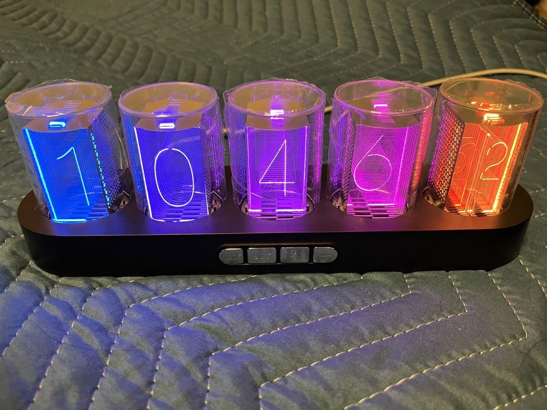 RBG LED CLOCK ニキシー管置時計