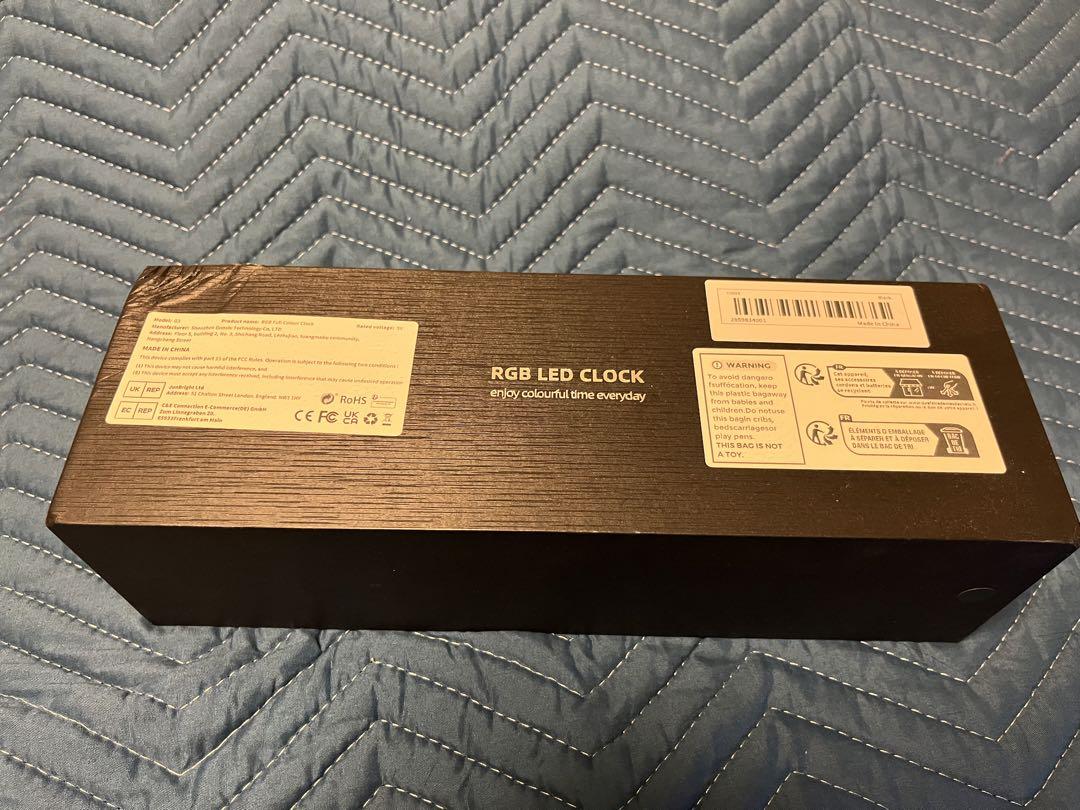 RBG LED CLOCK ニキシー管置時計