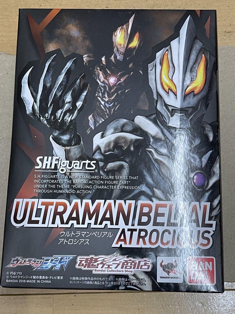 フィギュアーツ ジード&ベリアル バラ売り不可 ウルトラマン ベリアル 種類 c*☆中古品 S.H.Figuarts