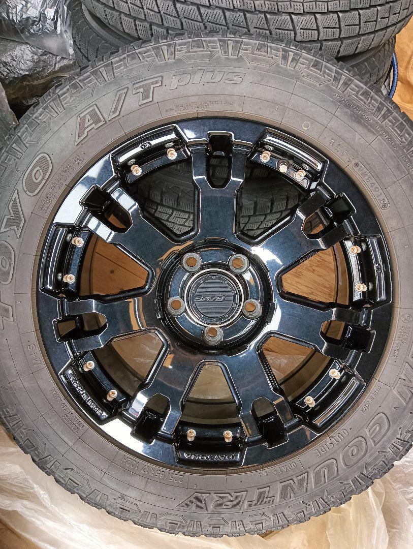 RAYS DAYTONA FDX-F7　17インチ　タイヤホイールセット