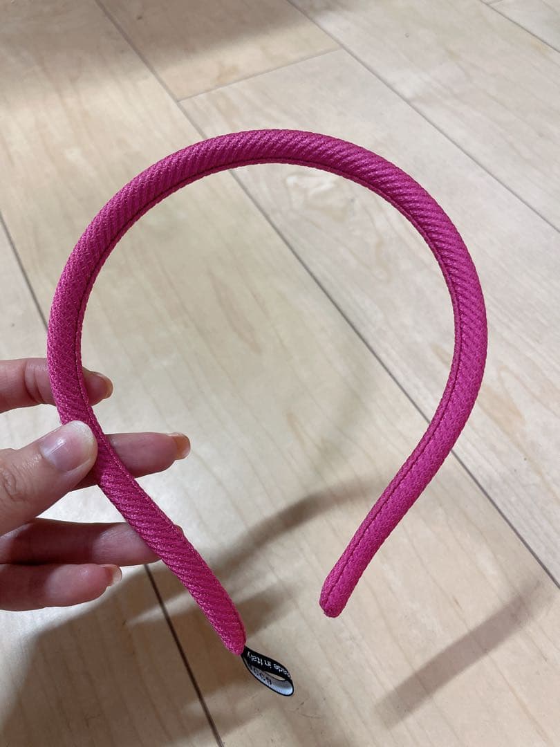 acca カチューシャ ヘアバンド ピンク