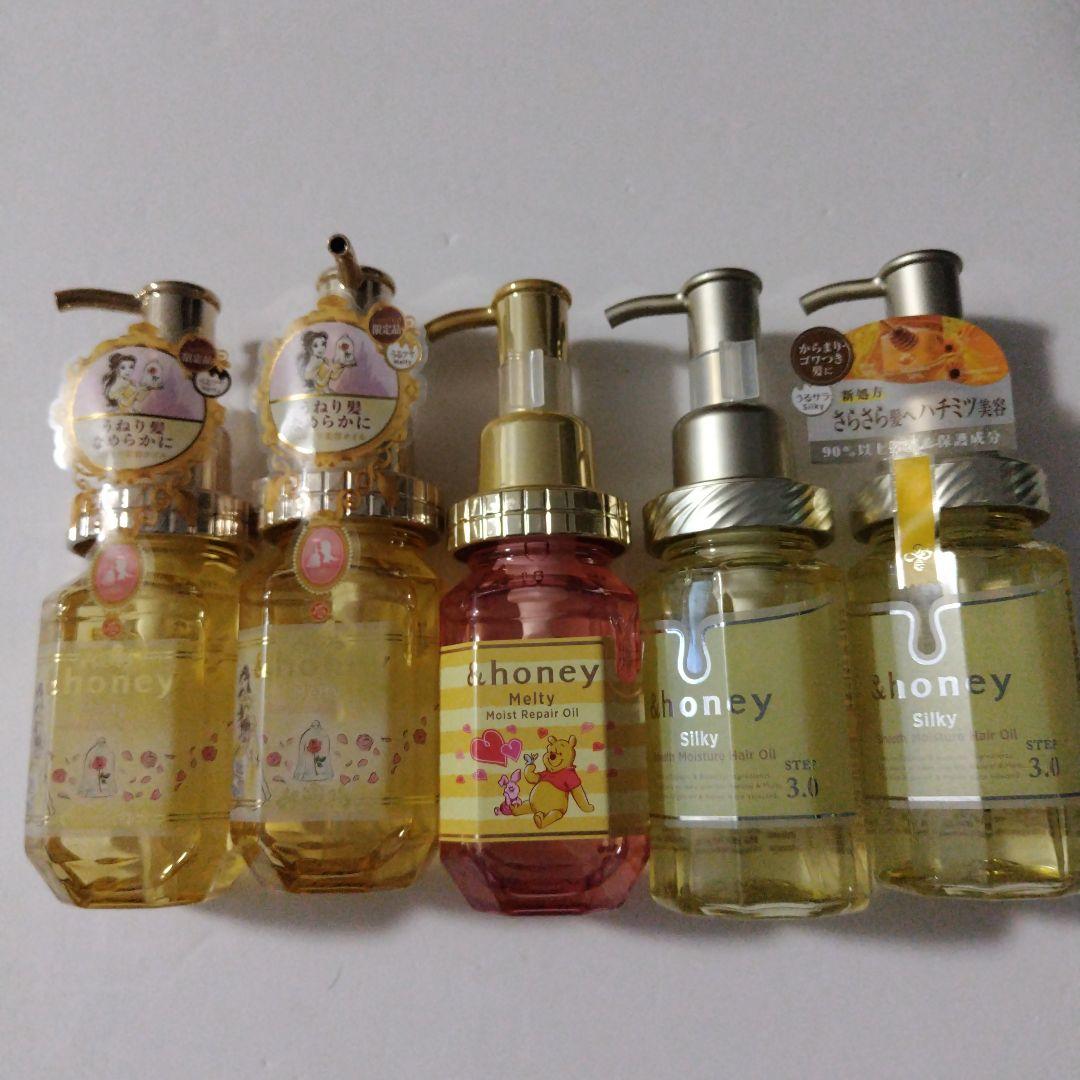 &honey Silky ヘアオイル 5本セット