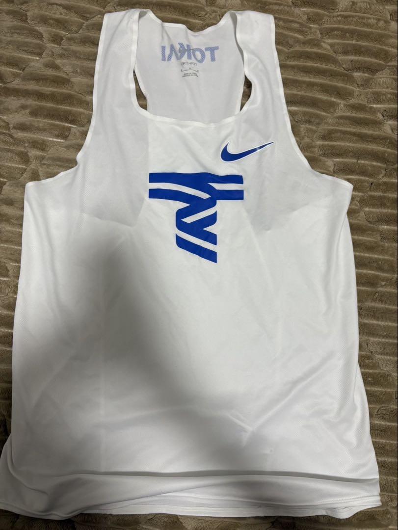 NIKE ランニングシャツ　メンズ　ホワイト系Mサイズ上下セット NIKE ランニングシャツ メンズ ホワイト系Mサイズ上下セット