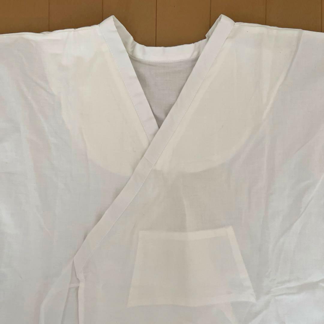 装道 美容ランジェリー 補正パット 小衿芯付き 肌襦袢 楊柳 M 白