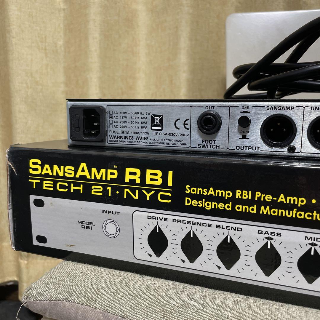 Tech 21 NYC SansAmp RBI ベースプリアンプ DI