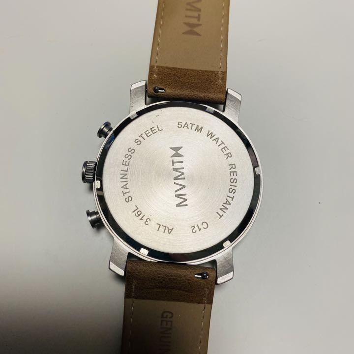 【数々のアワードを受賞】 箱付き】MVMTクロノグラフ時計（要電池交換） メルカリ - 時計