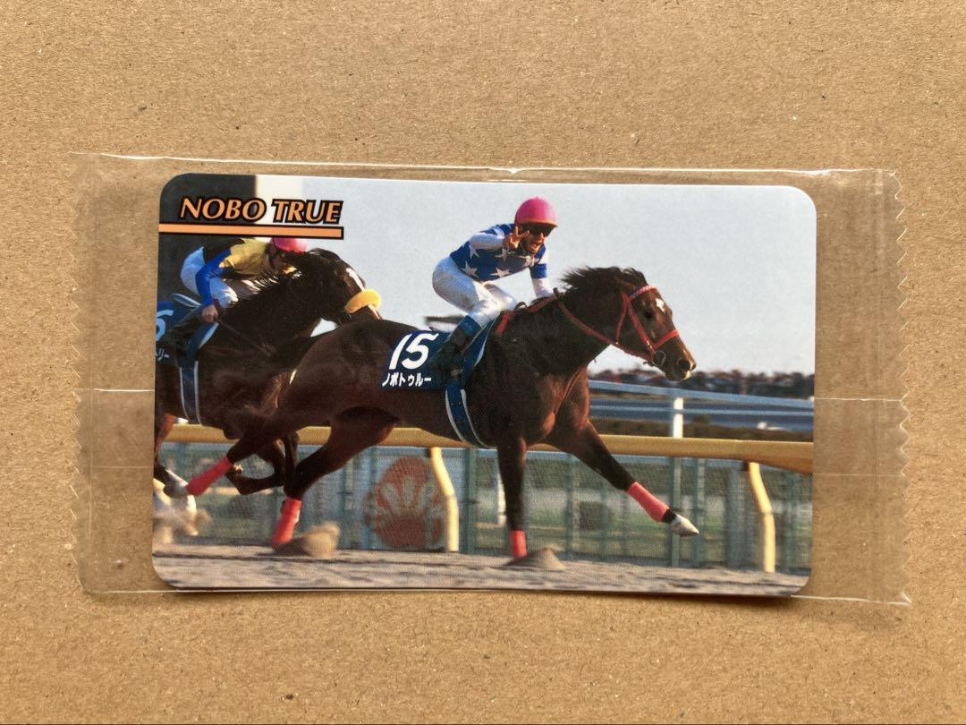 02-001 ノボトゥルー まねき馬倶楽部 競馬 カード - メルカリ
