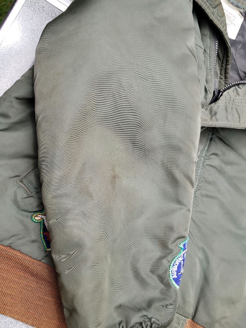 I.SPIEWAK　N2-B　ミリタリージャケット　ワッペンカスタム　スピワック