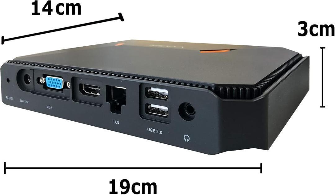 デスクトップ ミニPC Win 10 Celeron N4500 SSD256