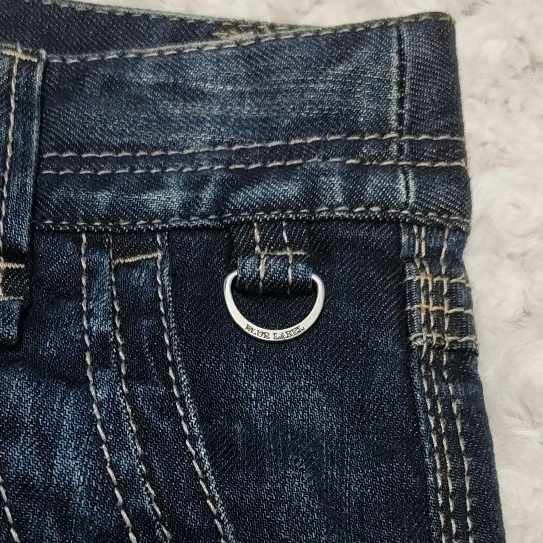 スカート BURBERRY BLUE LABEL denim mini skirt