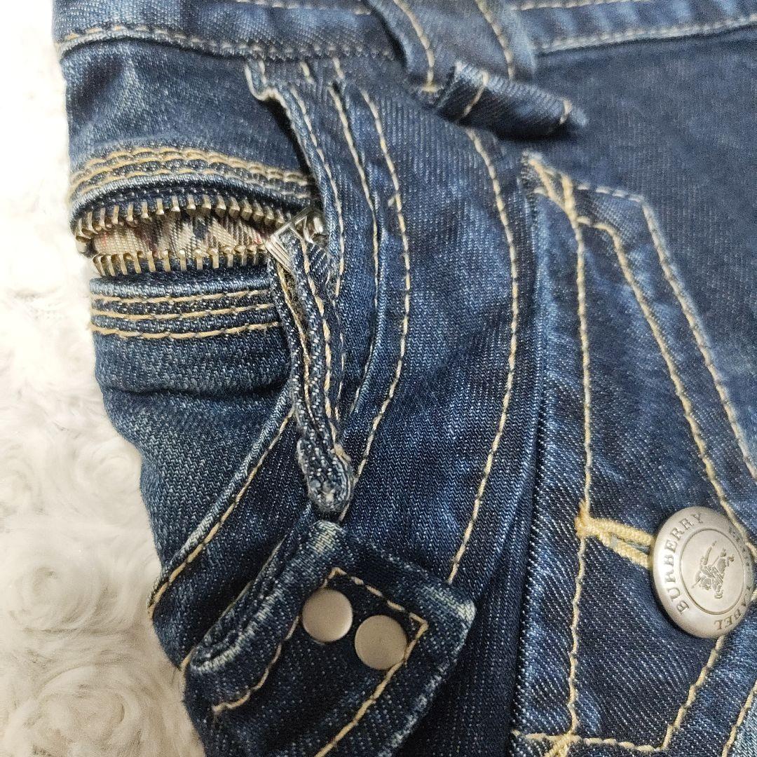 スカート BURBERRY BLUE LABEL denim mini skirt