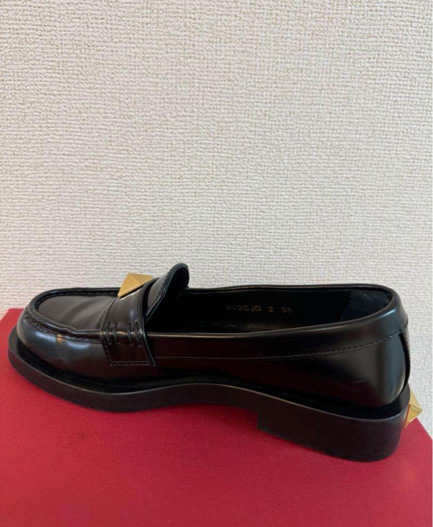 valentino ローマンスタッズ　ローファー　36