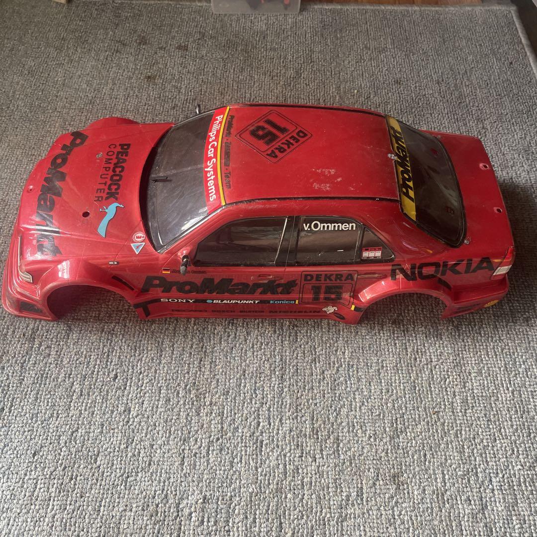 ProMarkt 赤いレーシングカー ボディ 1/10