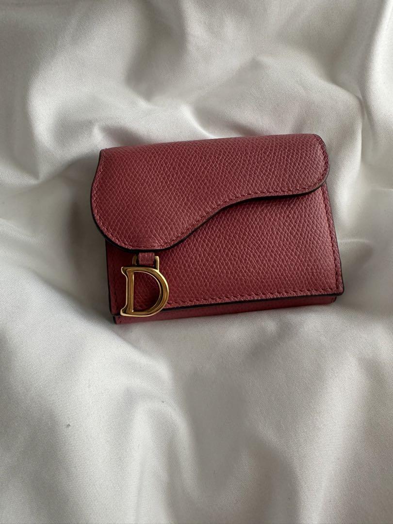 DIOR サドル　三つ折り財布