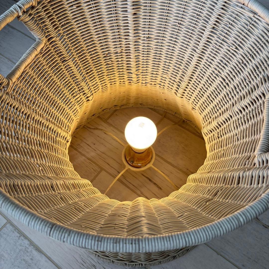 アンティーク ラタンテーブル