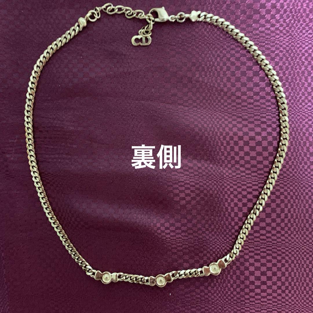 Diorディオール 金メッキ チェーンネックレス - メルカリ