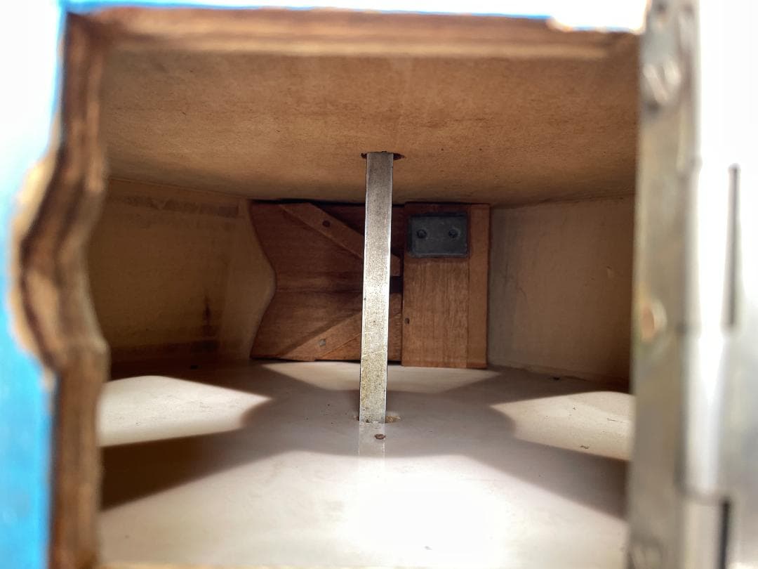 木製ガラポン抽選機 鈴富製全体的に状態が悪い