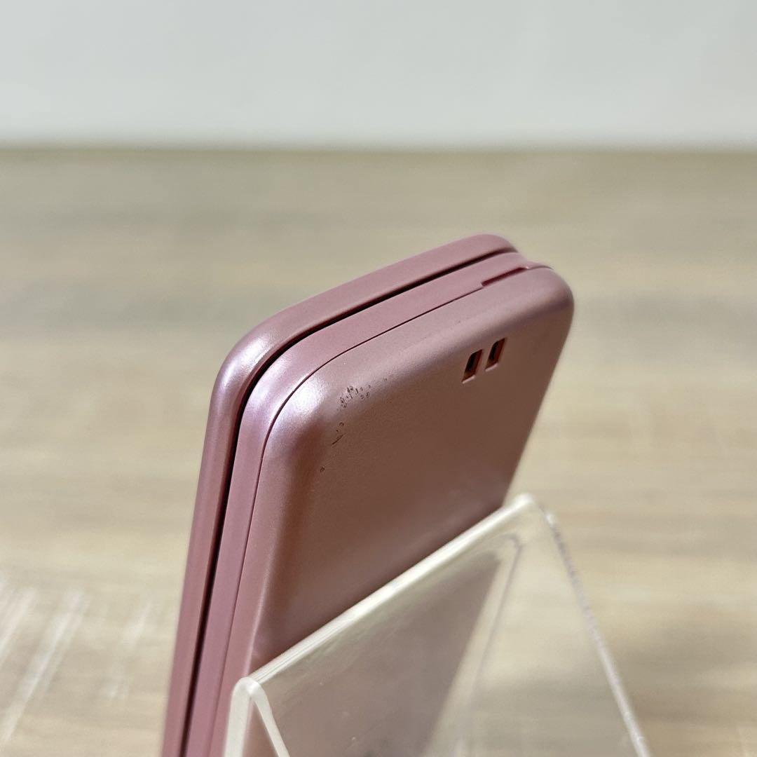 ★良品★ docomo らくらくホン ピンク ガラケー F-01M 純正充電器付 ★良品★ docomo らくらくホン ピンク ガラケー F-01M 純正充電器付