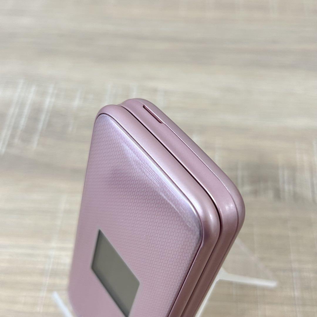 ★良品★ docomo らくらくホン ピンク ガラケー F-01M 純正充電器付 ★良品★ docomo らくらくホン ピンク ガラケー F-01M 純正充電器付