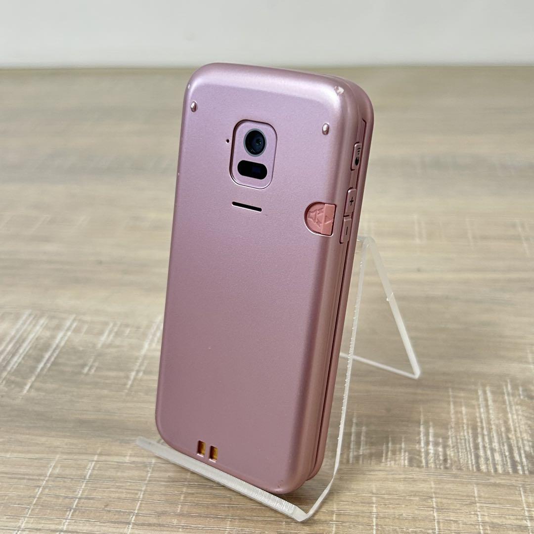 ★良品★ docomo らくらくホン ピンク ガラケー F-01M 純正充電器付 ★良品★ docomo らくらくホン ピンク ガラケー F-01M 純正充電器付