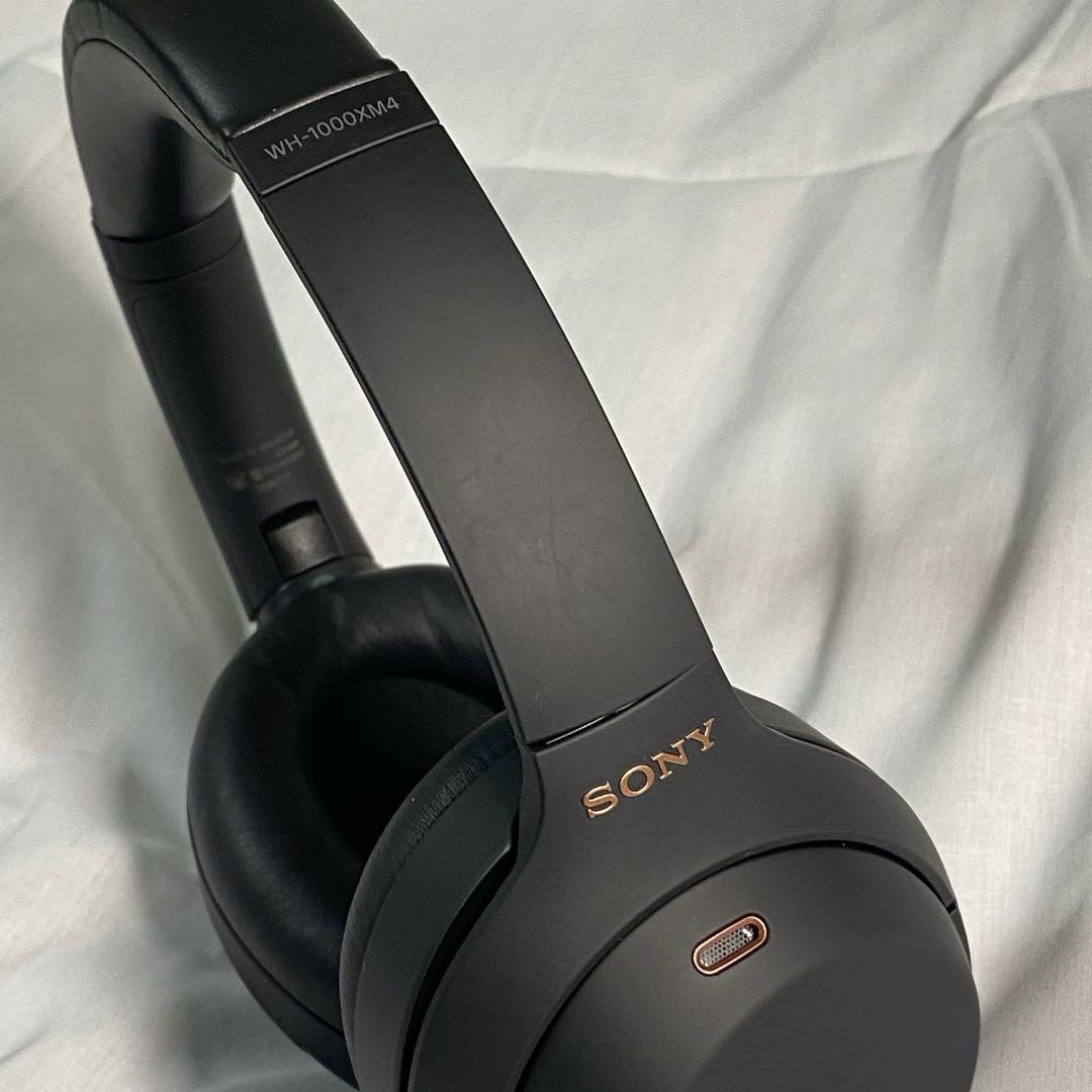 SONY WH-1000XM4 ブラック バッテリー良好 SONY WH-1000XM4 ブラック バッテリー良好