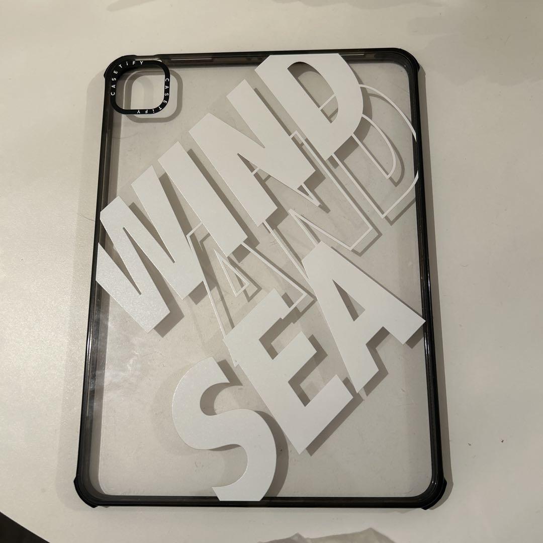 WIND AND SEA iPadケース クリア/ブラック