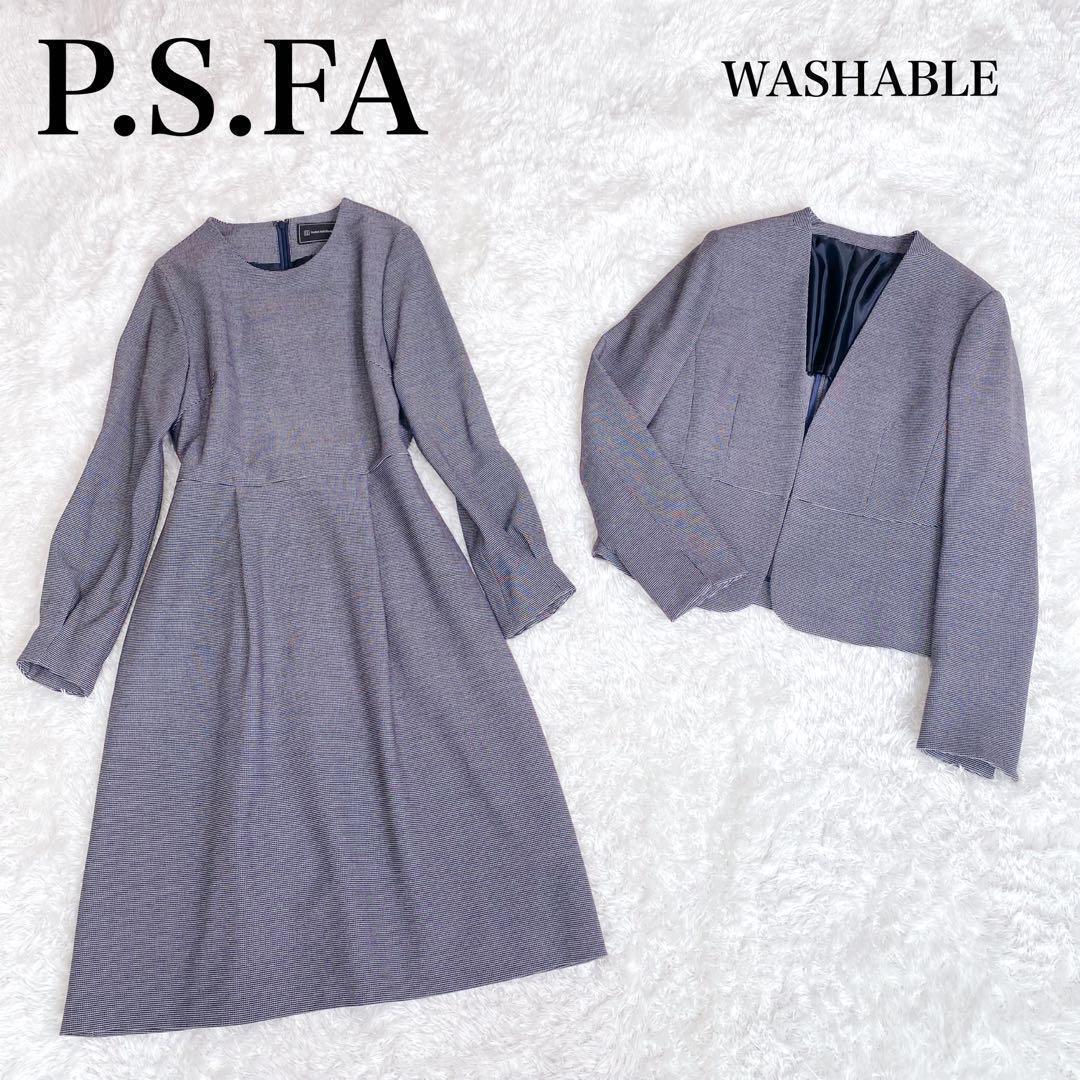 美品✨ P.S.FA ワンピース フォーマル スーツ セットアップ 近年モデル