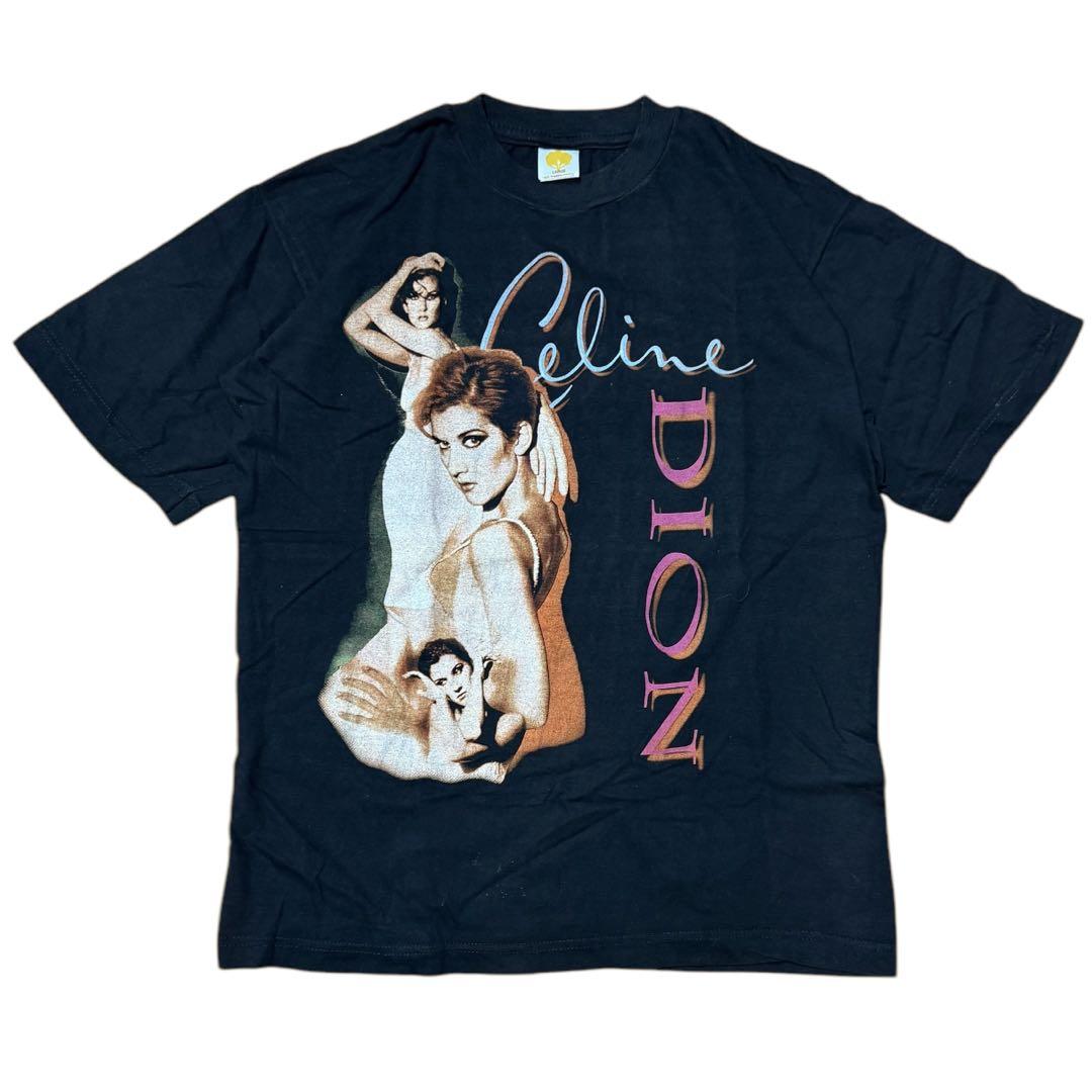 CELINE DION セリーヌディオン BLACK XL Tシャツ | NOWWHERE N