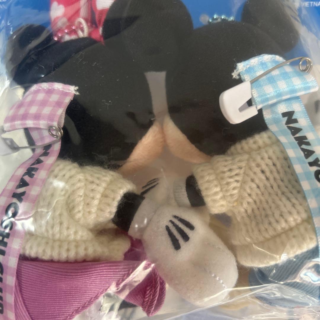 ディズニー なかよしクラブ トートバッグ タオル ぬいぐるみバッジ キーチェーン