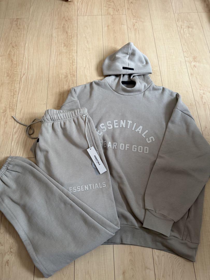 ESSENTIALS FEAR OF GOD 上下セットXL ベージュ