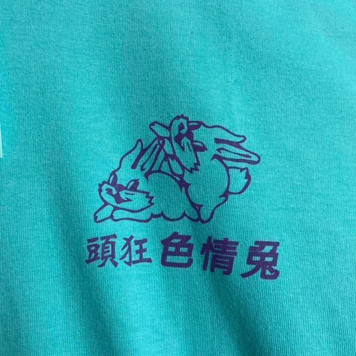 【新品未使用タグ付き】FR2 色情兎 ロゴ プリント バックプリント tシャツ