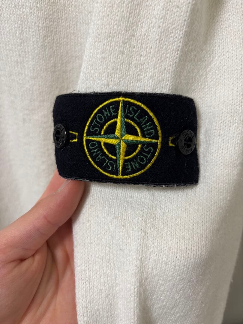 stone islandニットWhite 白
