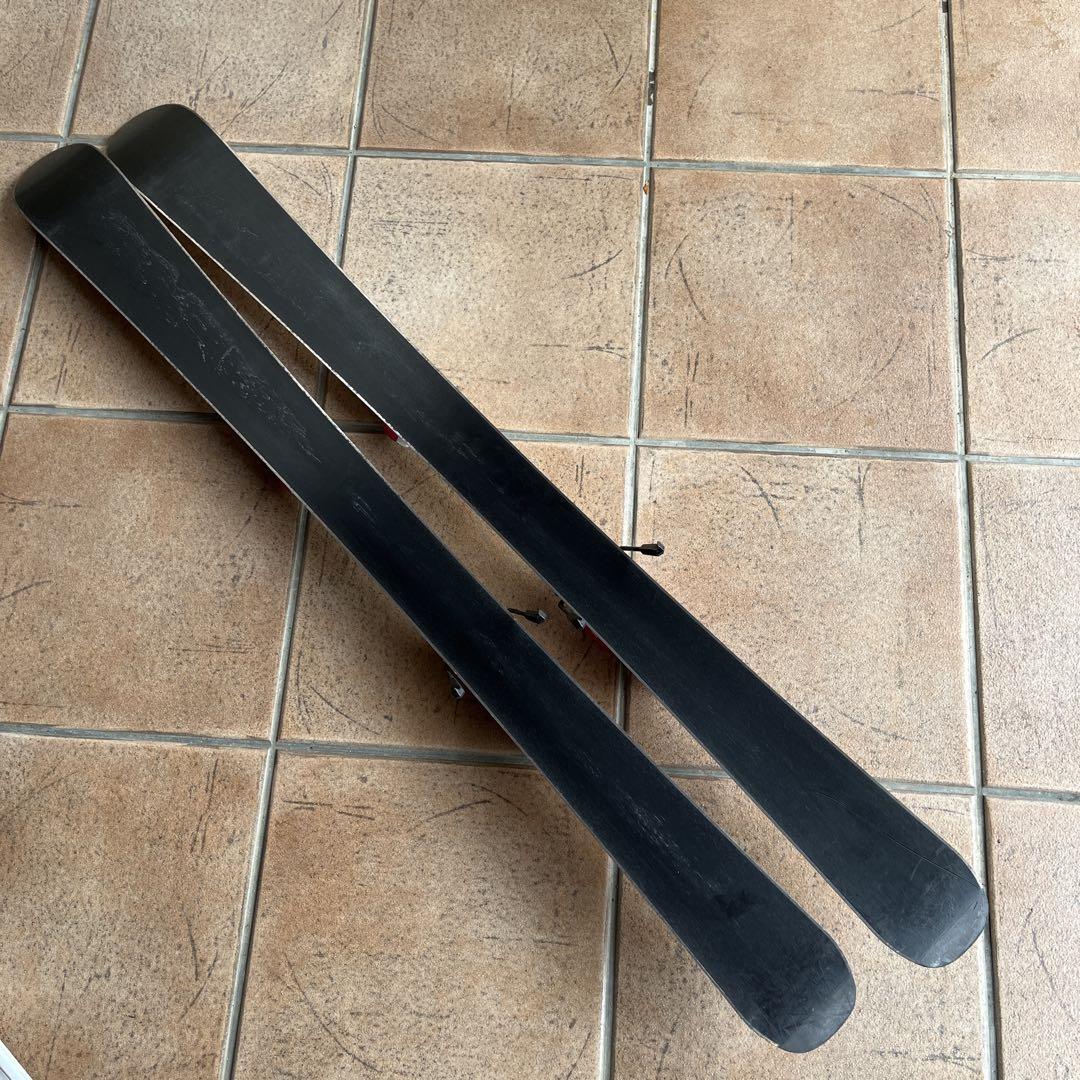 スキー板110cm＋ストック100cm KAZAMA カザマ