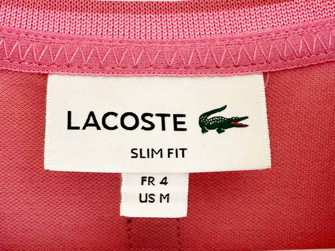 【未使用品】LACOSTE メンズ ポロシャツ SLIM FIT