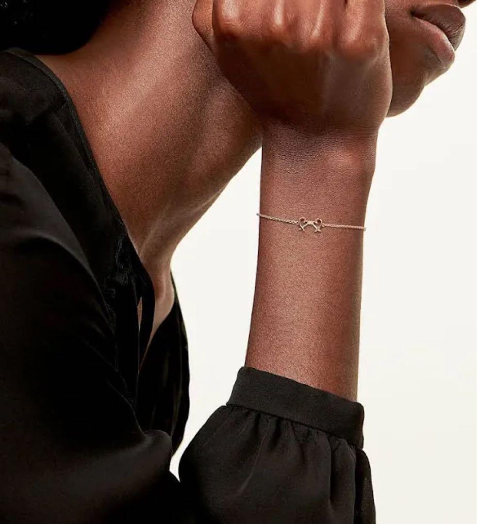 ティファニー 【ダブル ラビング ハート ブレスレット】Tiffany&Co