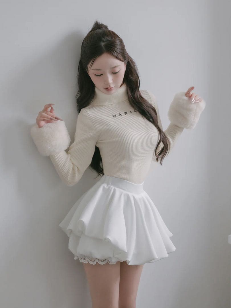 【新品未使用】Darich ダーリッチ ボリュームバルーンミニスカート