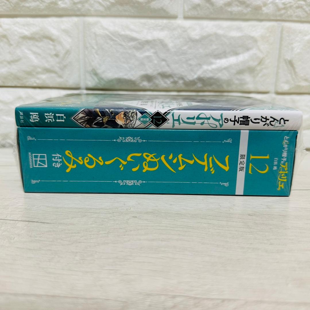 【新品・未開封】とんがり帽子のアトリエ 12 特装版 限定版 ぬいぐるみ Amazon.co.jp: とんがり帽子のアトリエ 12 限定版 フデムシ