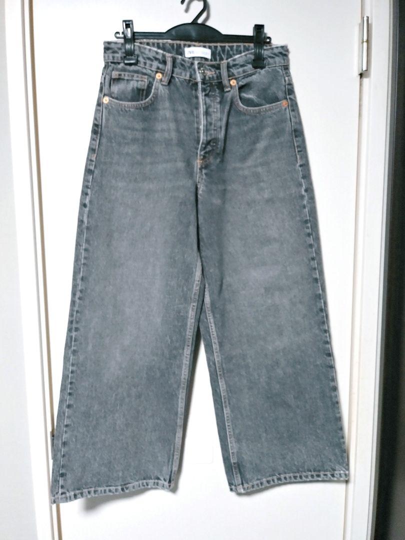 ZARA buggy denim　バギーデニム　ワイドパンツ