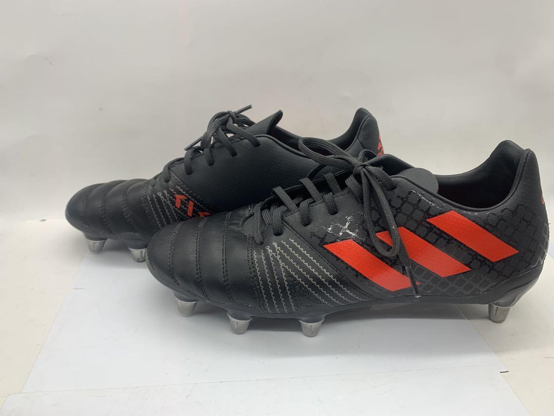 着用1回 adidasカカリSG ラグビースパイク 27.0cmポイント取替式