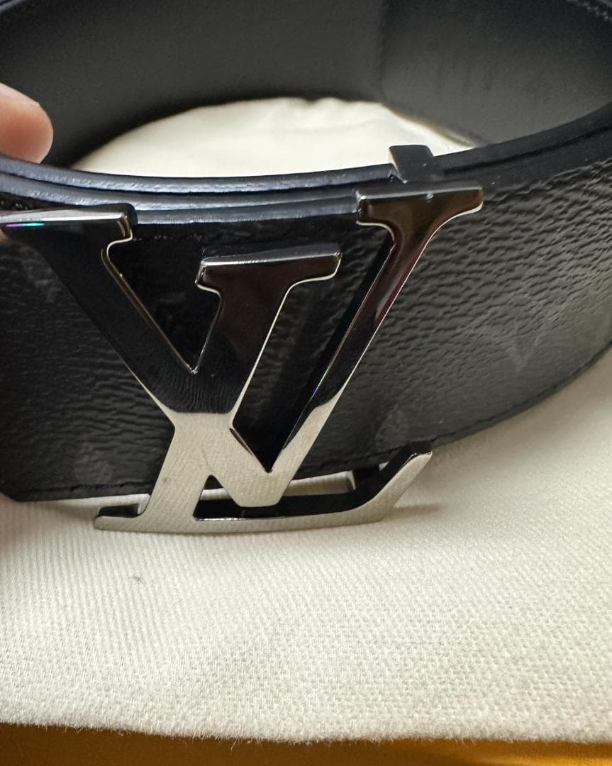 美品✨　ルイヴィトン モノグラム サンチュール エクリプス LVロゴ　ベルト